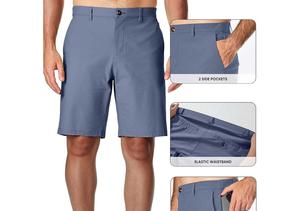 Pantalones Cortos Chino Deportivos para Hombre, Ligeros, Elásticos, Transpirables, para Golf, Casuales, de Verano, con Cierre de Cremallera - Product Image 3