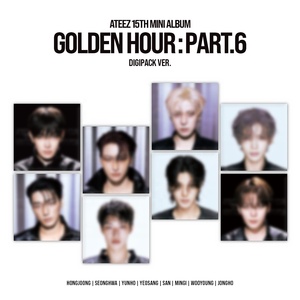 [Album original coréen] ATEEZ - GOLDEN HOUR Part 6 (VERSION DIGIPACK) - Product Image 1