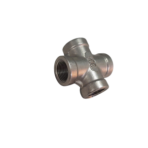 Accesorios de tubería de acero inoxidable cruzado de 4 vías de alta especificación 3/8 \ "superficie lisa OEM/ODM personalizado para industrias variadas - Product Image 2