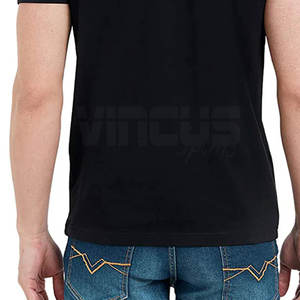 Camiseta cómoda 100% algodón con logo personalizado serigrafiado para hombre, diseño único, corte holgado, camiseta personalizada para hombre - Product Image 5