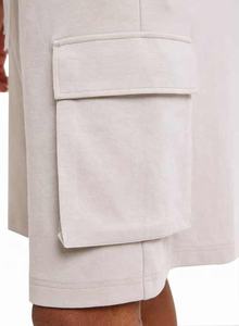 2025 personnalisé hommes Streetwear grande taille ensemble respirant 100% coton été décontracté Shorts chemise BFS-SS-001-Includes confortable - Product Image 5