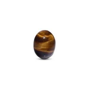 Natural Tiger Eye Loose Gemstone 8.85 Carat Brilliant Cut for Fine Jewelry - Product Image 1