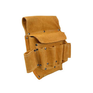 Professional <b>Leather</b> <b>Tool</b> Belt With Multiple Pockets And Durable Stitching For Heavy Duty Use - Product Image 2