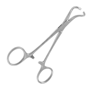 ที่หนีบผ้าสแตนเลส คีมเย็บผ้า  เครื่องมือทันตกรรม  สำหรับใช้งานทางทันตกรรมระดับมืออาชีพ ที่หนีบผ้าแบบใช้มือ - Product Image 1