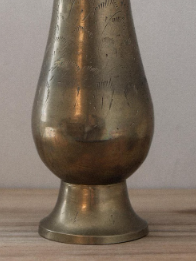 Export Quality Flower <b>Vase</b> for Floor Hot Selling Aluminum <b>Vase</b> Electroplating Silver Brushed Tapered Tall Slender Ornaments <b>Vase</b> - Product Image 5