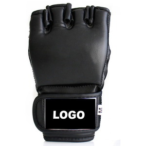 Guantes de Piel para MMA con Palma Abierta Personalizados OEM para Hombre, Guantes de Entrenamiento Transpirables para Muay Thai con OEM - Product Image 3