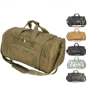 Sac de sport tactique unisexe 30-40L pour le sport et la remise en forme, résistant à l'eau, pliable, avec compartiment à chaussures et doublure en polyester - Product Image 1