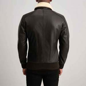 2026 Autumn Winter Fur <b>Leather</b> Warm <b>Jacket</b> Coats for <b>Men</b> Custom Logo PU <b>Leather</b> <b>Men's</b> <b>Jackets</b> - Product Image 5