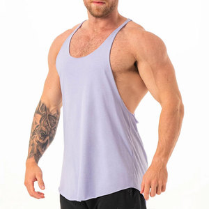 Nuevo Chaleco Deportivo Ligero y Transpirable para Hombre, Diseño OEM, Corte Lateral, Color Personalizado, para Entrenamiento y Fitness, Sin Mangas, Primavera-Verano - Product Image 1