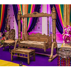 Conjunto de Sillas Colgantes para Bodas, el Más Bonito, al Mejor Precio, Calidad de Exportación, Exclusivo para Bodas, Ceremonias Mehndi, Escenarios, Jhula, Eventos en Australia - Product Image 1