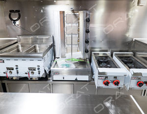 ORANGE-Remorque mobile commerciale verte pour pizzas frites, poulet, camion de nourriture, burger, fourgon de nourriture, à vendre - Product Image 6