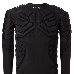 Ensemble de vêtements de compression rembourrés pour hommes, chemises et pantalons, équipement de protection pour gardien de but en EVA, sports, basketball, football, soccer, combinaison anti-impact - Product Image 6