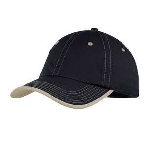 Classic Two-Tone Low-Profile Baseball Cap 100% Cotton Breathable Adjustable Embroidery Workouts Outdoor Activities All Season - Product Image 3