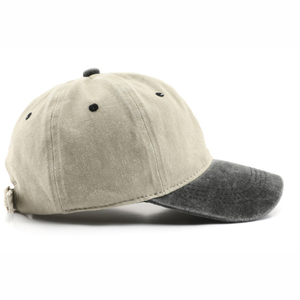 Casquette de baseball en toile de nylon lavée à 6 panneaux avec boucle métallique, unisexe, couleur unie, décontractée, pour adulte, respirante et imperméable, toutes saisons - Product Image 5