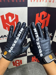ถุงมือฟุตบอลแบบเต็มนิ้ว รุ่นใหม่ MARGINAL วัสดุ PU พิมพ์ลายแบบ Sublimation กันลื่น สำหรับกิจกรรมกลางแจ้ง ถุงมือกีฬาบุรุษ ถุงมือฟุตบอลทีมชาติอเมริกัน - Product Image 4