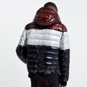 <b>Long</b> Sleeve Plus Size Men Winter Breathable Quick Dry <b>Waterproof</b> Puffer <b>Jacket</b> Solid Color Front Logo Casual - Product Image 6