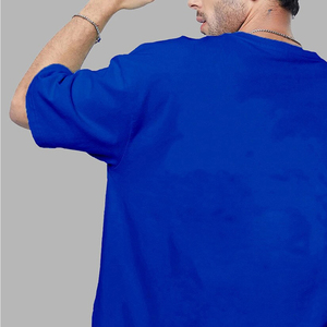 เสื้อยืดโอเวอร์ไซส์ผู้ชาย ผ้าฝ้าย 100% ระบายอากาศดี สไตล์ฮิปฮอป เป็นมิตรกับสิ่งแวดล้อม สวมใส่สบาย ราคาโรงงาน ขายดี - Product Image 6