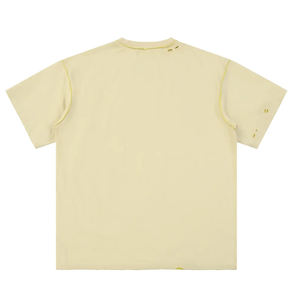 T-shirt Homme Personnalisé en Coton Respirant de Haute Qualité, Effet Délavé Vintage, Lavage Neige, Vente en Gros - Product Image 2