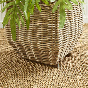 Cestas decorativas naturales Pallie Seagrass hechas a mano - Product Image 4