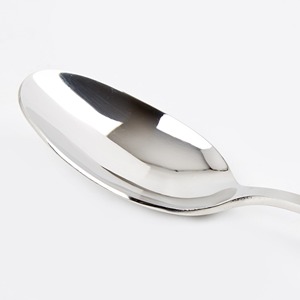 Minimalist Metal <b>Flatware</b> Spoon With High Mirror Polish Handle - Product Image 4