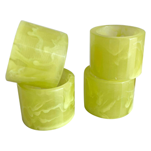 <b>Resin</b> Eco-Friendly Stocked Napkin <b>Rings</b> in Creative Colors Patterns for Classic Style Wedding Party Decoration Hotels Round - Product Image 5
