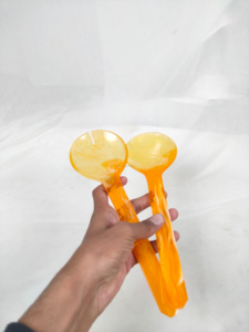 Ensemble de couverts jetables en résine de haute qualité, couleur menthe, couverts en résine, service de table, vaisselle, cuillère à salade, cuillère à soupe, durable - Product Image 5