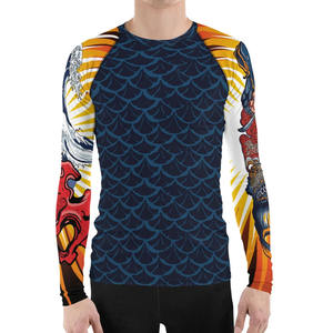 Camiseta Deportiva de Compresión de Manga Larga para Hombre, para Entrenamiento de BJJ y MMA, Camiseta de Manga Larga para Hombre para BJJ y MMA - Product Image 6