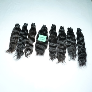 Extensiones de Cabello Humano Virgen Ondulado Negro 100% Indio Sin Procesar con Cutícula Alineada, Cabello Humano Suelto al Por Mayor para Vendedores - Product Image 6