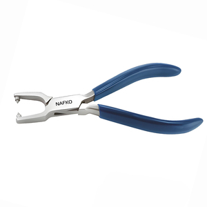 Blue Screw Flaring Pliers 145mm Jewelry Assembly Tool Blue Handle Carbon Steel Keychain Making Precision Beading <b>Crafting</b> Tools - Product Image 1