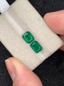 Émeraude verte naturelle certifiée IGI, pierre précieuse en vrac, taille octogonale légère, pour la fabrication de bijoux, bague, pendentif, boucles d'oreilles, cadeau pour femme, ZUBEDA GEMS - Product Image 2