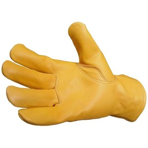 Gants de soudage TIG personnalisés avec logo imprimé, résistants à la chaleur, en cuir de vachette pleine fleur, équipement de protection des mains robuste, en vente - Product Image 6