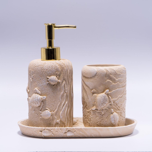 Juego de Accesorios de Baño de Resina de Última Generación, Diseño Personalizado, Fabricado en India - Product Image 5