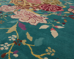 Alfombra KNOT hecha a mano con lana suave, antideslizante, apta para niños y mascotas, de calidad, para sala de estar, habitaciones infantiles, hoteles y oficinas. - Product Image 4