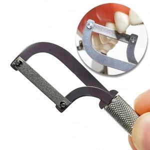 AMETRINE SURGICAL Herramienta de Ortodoncia para Esmalte Interproximal, Nuevo Tipo, Soporte Manual para Herramienta de Blanqueamiento y Pulido, Certificado CE, 3 Mandíbulas - Product Image 1