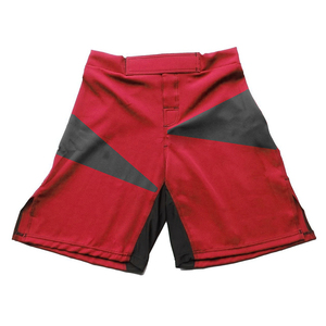 Shorts de combat MMA unisexe pour enfants en Spandex/Polyester respirant, séchage rapide, légers, flexibles, avec fentes latérales, haute performance - Product Image 3