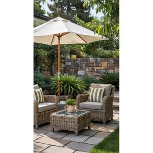 Meubles d'extérieur en rotin tressé sur mesure, fabriqués en Indonésie - Product Image 1