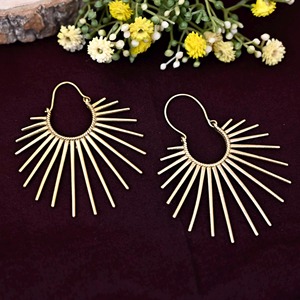 Pendientes de Latón para Uso Diario, Cómodos y Ligeros, Precio de Fábrica al por Mayor, Artesanía en Metal - Product Image 5