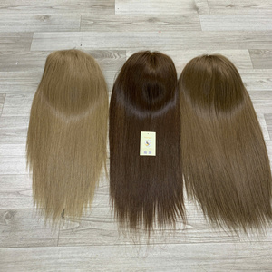 Perruques naturelles droites HD Lace Frontal Fashion Design Perruques pour femmes brun clair personnalisées avec de petits nœuds Prix de gros - Product Image 1