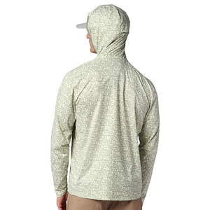 Sweat à capuche imperméable de haute qualité UPF 50 à séchage rapide avec logo de pêche, impression par sublimation personnalisée, manches longues pour la protection solaire - Product Image 2