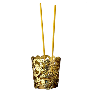 Quemador de incienso de latón puro de alta calidad con acabado pulido, quemador de Loban tradicional de latón vintage para decoración del hogar. - Product Image 5