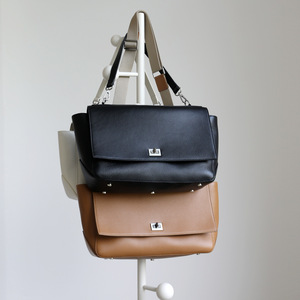 Bolsos de Mano de Cuero Genuino Casuales de Lujo para Mujer, con Dos Asas y Diseño de Caramelo, al por Mayor - Product Image 2