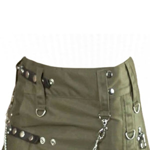 Kilt Híbrido Casual Tartan SKILLED SPORTS de Primera Calidad para Damas, con Correas de Cuero Ajustables, Colores y Tallas Personalizables - Product Image 2