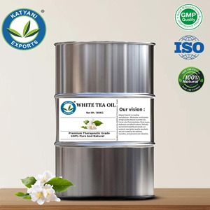 Huile de thé blanc à base de plantes, pure huile végétale de Camellia Sinensis, huile de feuilles pressée à froid naturelle - Vendeur B2B premium et exportateur en gros Inde - Product Image 3