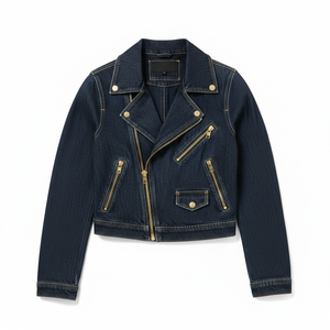 Women Denim Jacket Quick Dry Custom OEM Wholesale - Product Image 1