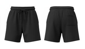 Shorts pour homme en nylon/coton, fermeture à cordon, pour usage quotidien, fitness, entraînement, gym, séchage rapide, respirant - Product Image 6