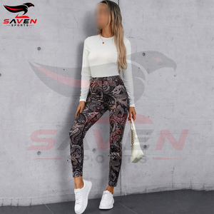 OEM Service With Stretchable & Comfortable Wholesale Rate Latest Style Outdoor Wear Women Fitness <b>Leggings</b> Suitable For <b>Summer</b> - Product Image 3