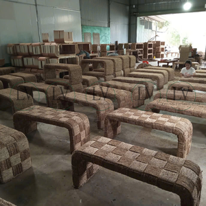 Meilleur prix, table d'appoint bohème en jonc de mer naturel pour salon, tables d'appoint pour chambre à coucher, fabriqué au Vietnam - Product Image 6