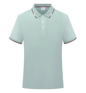 <b>Mens</b> Short Sleeve <b>for</b> <b>Shirt</b> Breathable Woven Polyester/Cotton Solid Custom Logo Contrast Trim Uniform Top 5XL - Product Image 4