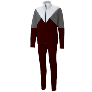 Ensemble de survêtement en molleton technique color block personnalisé de haute qualité pour hommes, style décontracté pour l'automne, marque privée - Product Image 2