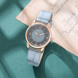 Unisex Classic Quartz Watch 43mm Leather Alloy Simple Retro Minimalist Pointer Waterproof Glass Fashion Leisure - Product Image 2